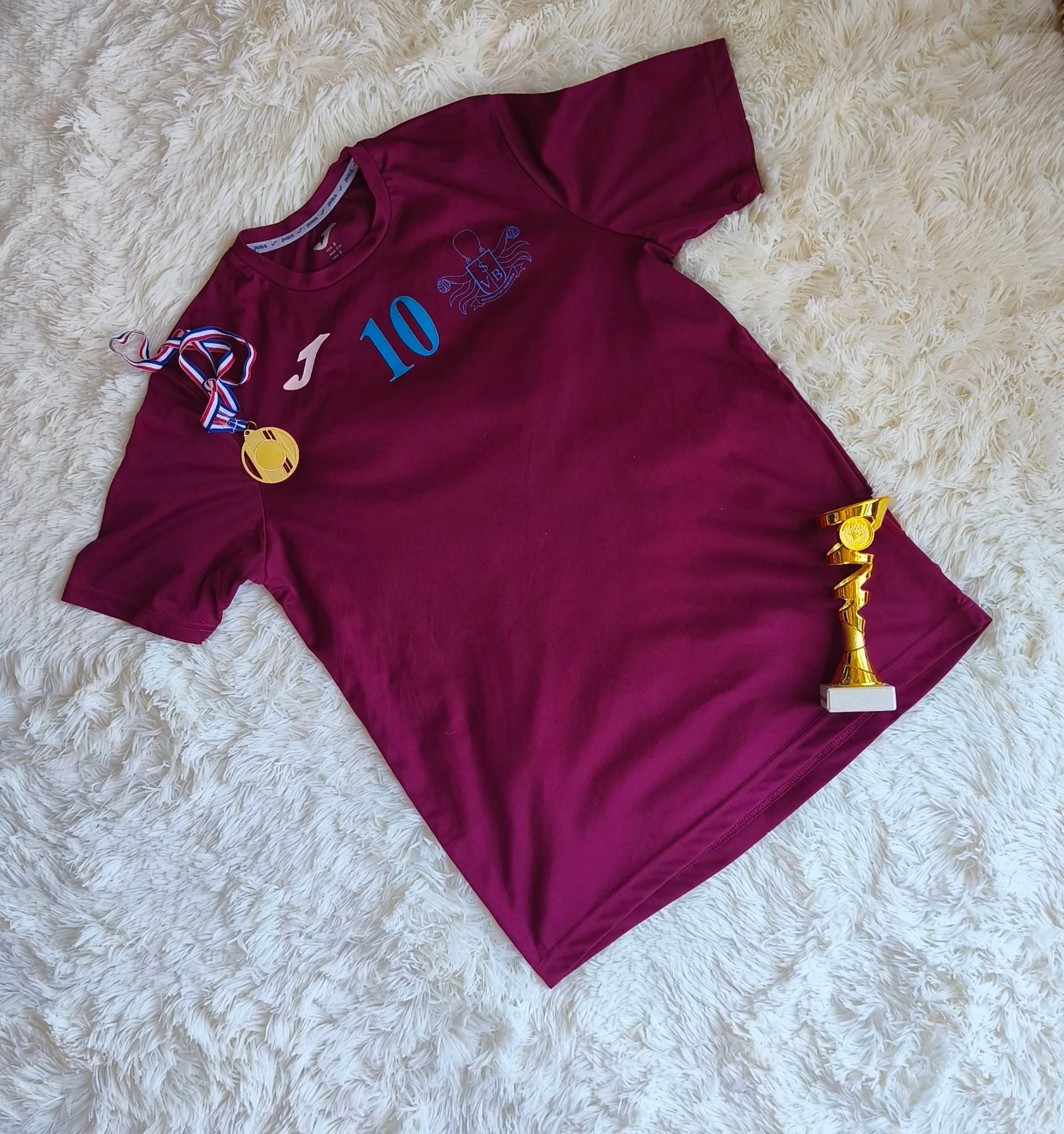 ❤️ women's volleyball club sports t-shirt number 10 size 36 ❤️ – photo 2